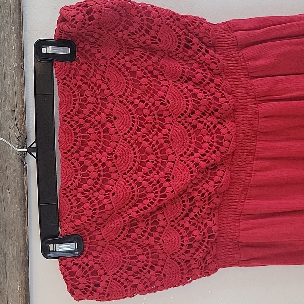 🍀Lucky Brand Strapless Dress SZ Med - Picture 2 of 10